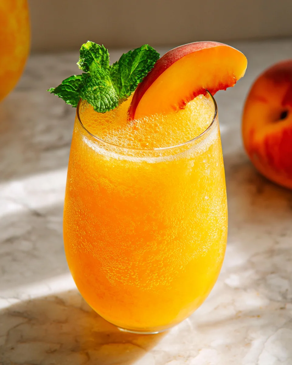 Peach Bellini Recipe 17 Peach