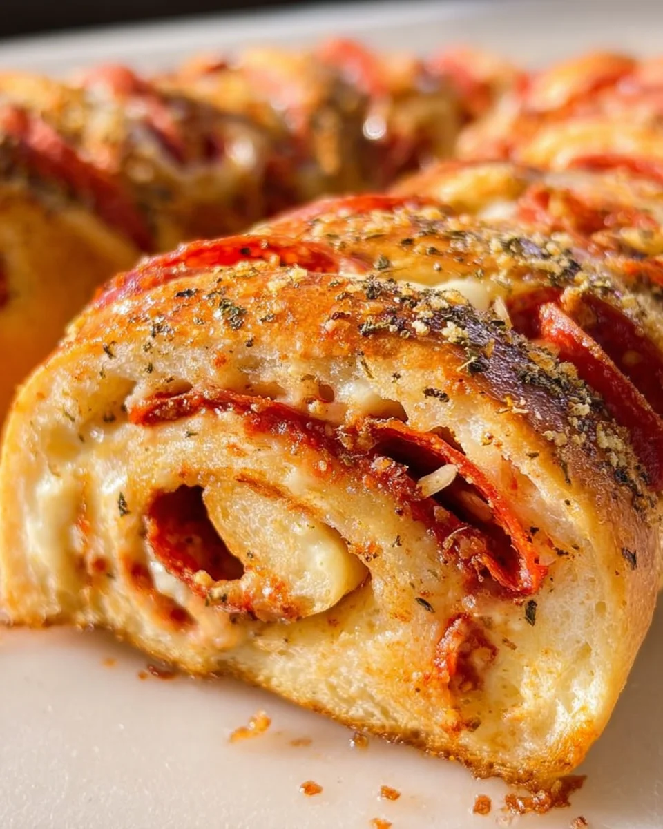 Pepperoni Bread 18 Pepperoni
