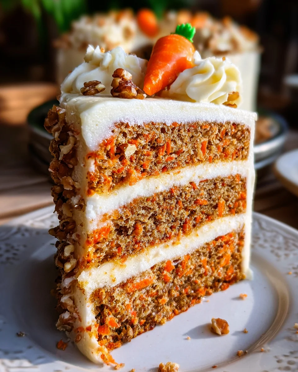 Pineapple Carrot Cream Cake