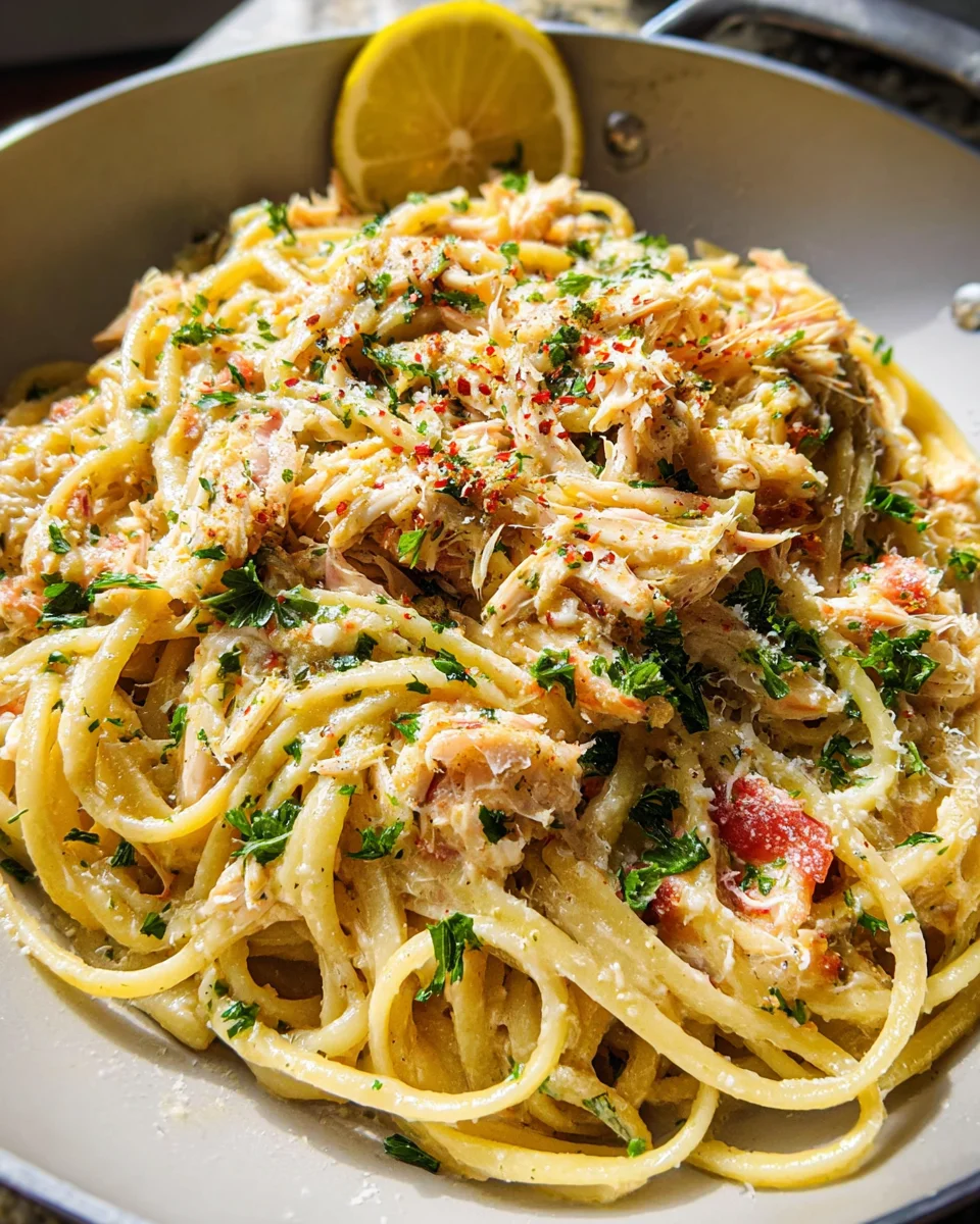 Quick and Delicious Crab Linguine 24 Quick