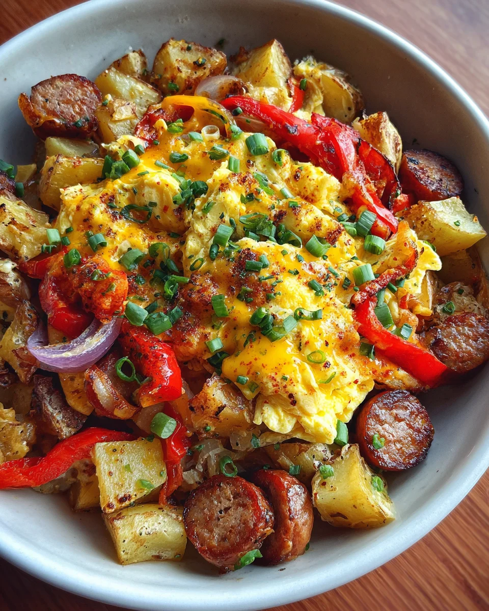 Sausage and Potato Meal Prep Breakfast Bowls 23 Sausage