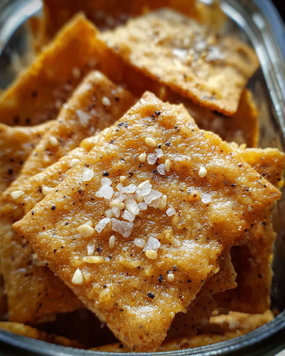 Sourdough Discard Crackers 25 Sourdough Discard Crackers