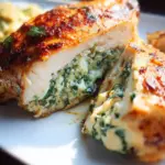Spinach Stuffed Chicken Breasts