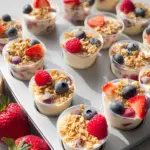 3 Ingredient Frozen Yogurt Bites