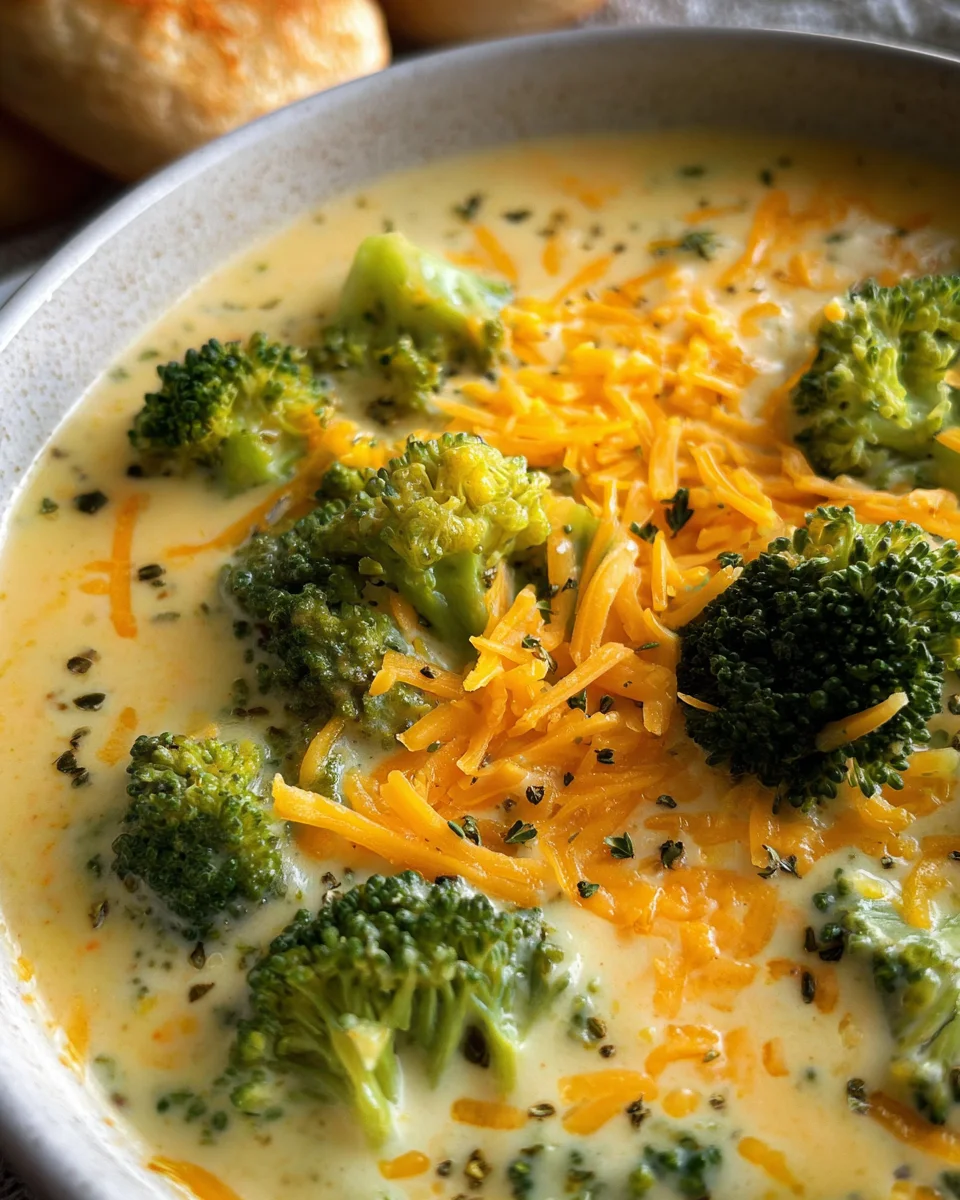 Broccoli Cheese Soup Recipe