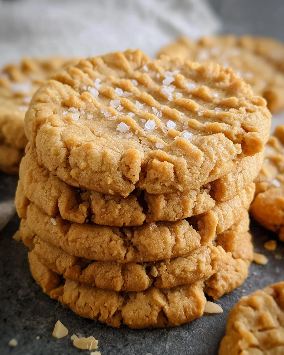 Chewy Peanut Butter Cookies