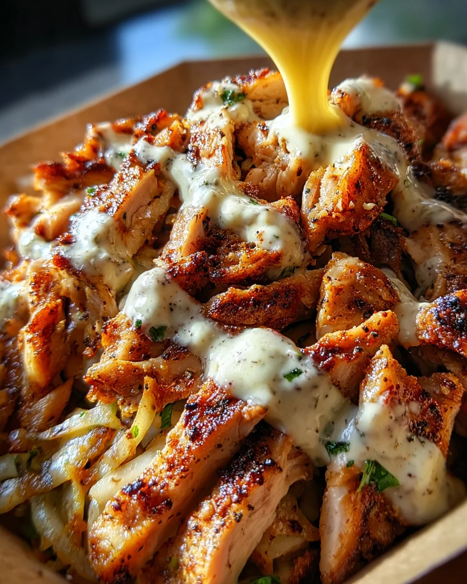 Chicken Shawarma with Garlic Sauce