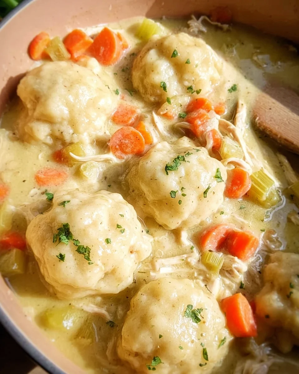 Chicken and Dumplings (Easy)