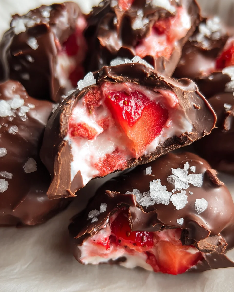 Chocolate Strawberry Yogurt Clusters (Viral Recipe!) 19 Chocolate