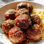 Classic Italian Meatballs (Tender and Juicy!)