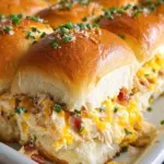 Crack Chicken Sliders on Hawaiian Rolls