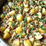 Creamy Sausage and Potatoes