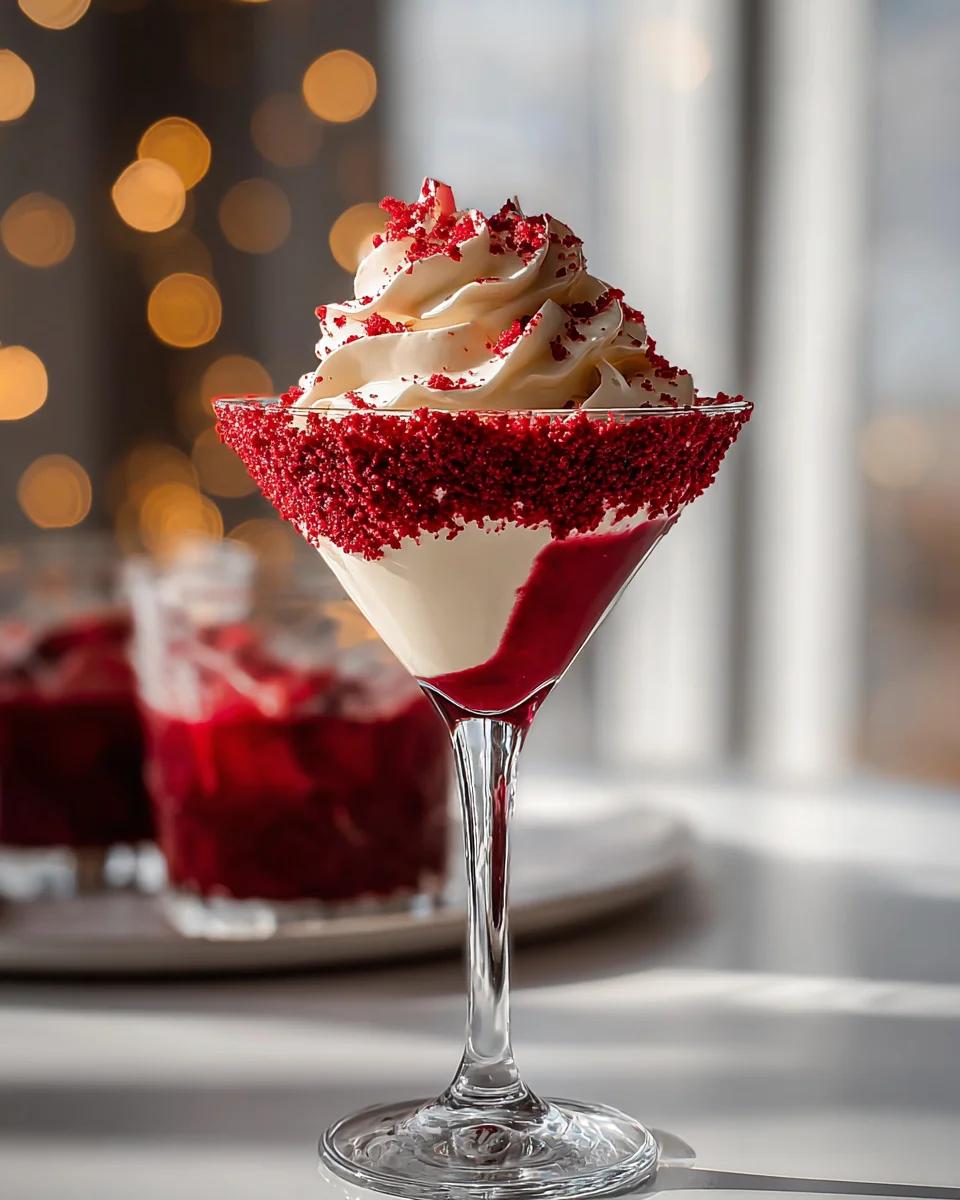 Decadent Red Velvet Martini Recipe for Your Next Celebration