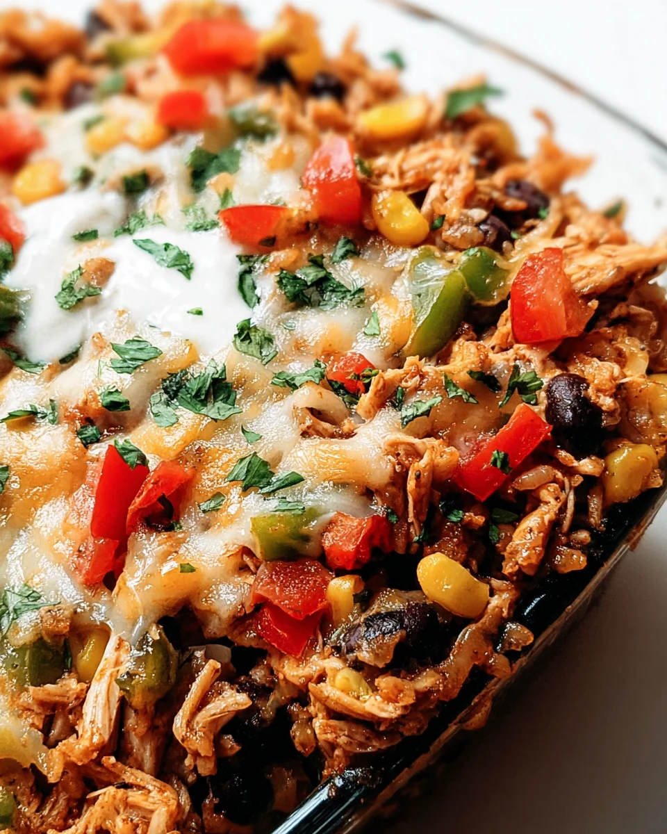 Easy Chicken Burrito Casserole 27 Easy Chicken Burrito Casserole
