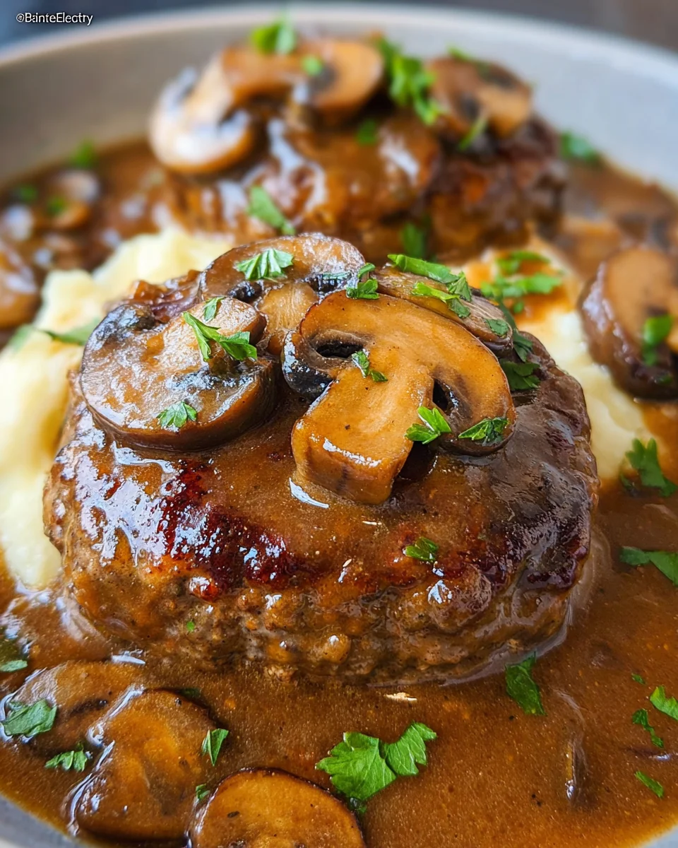 Easy Homemade Salisbury Steak