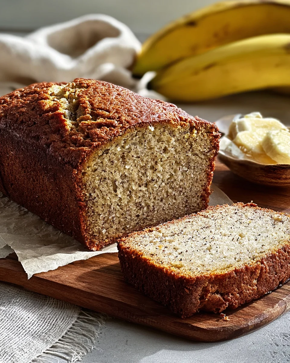 Easy Moist Banana Bread