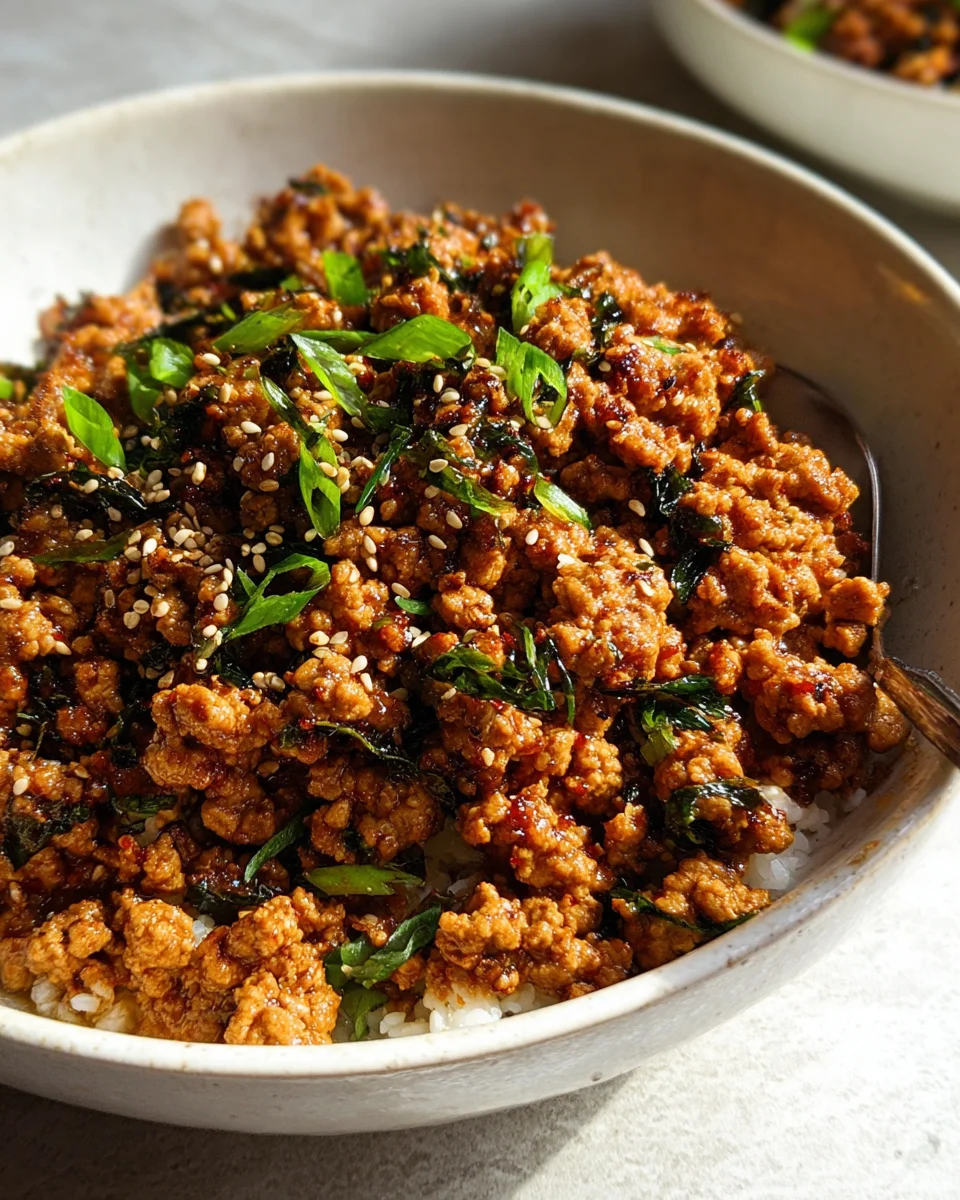 Ground Turkey Recipe (Korean-Style) 21 Ground
