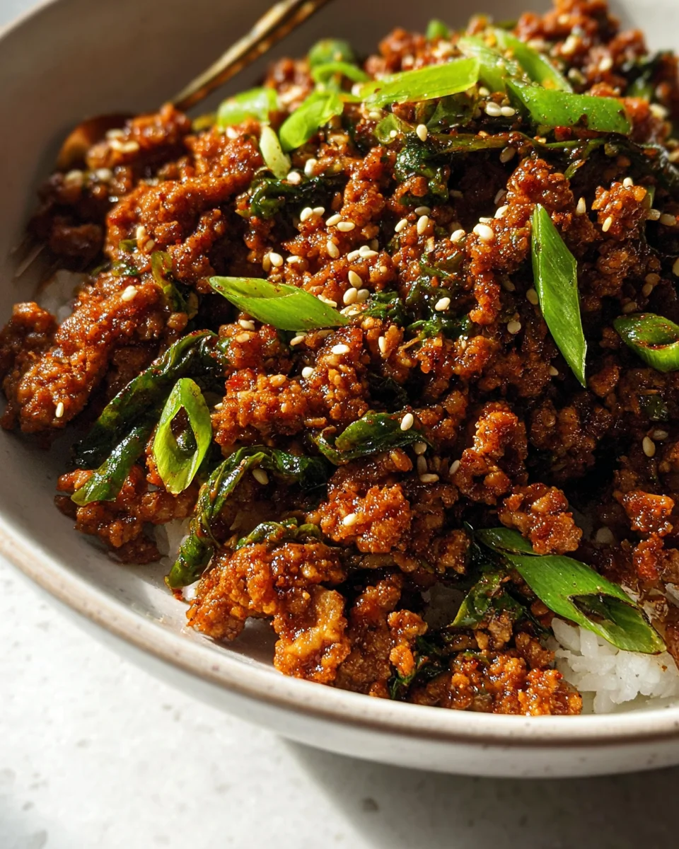 Ground Turkey Recipe (Korean-Style) 22 Ground