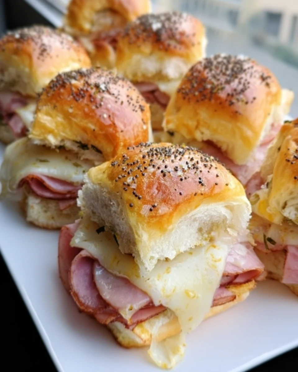 Ham and Cheese Sliders