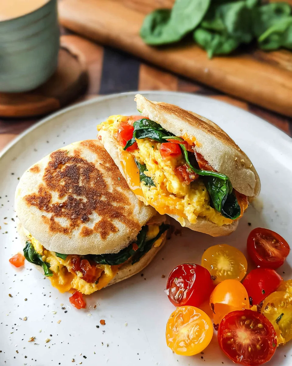 Healthy Breakfast Sandwich (A make-ahead recipe)