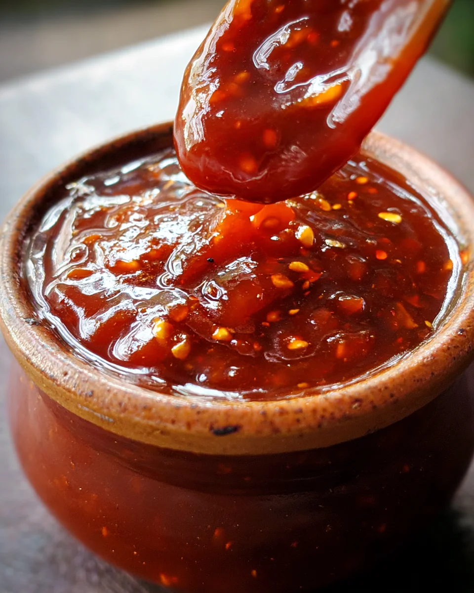 Homemade BBQ Sauce Recipe