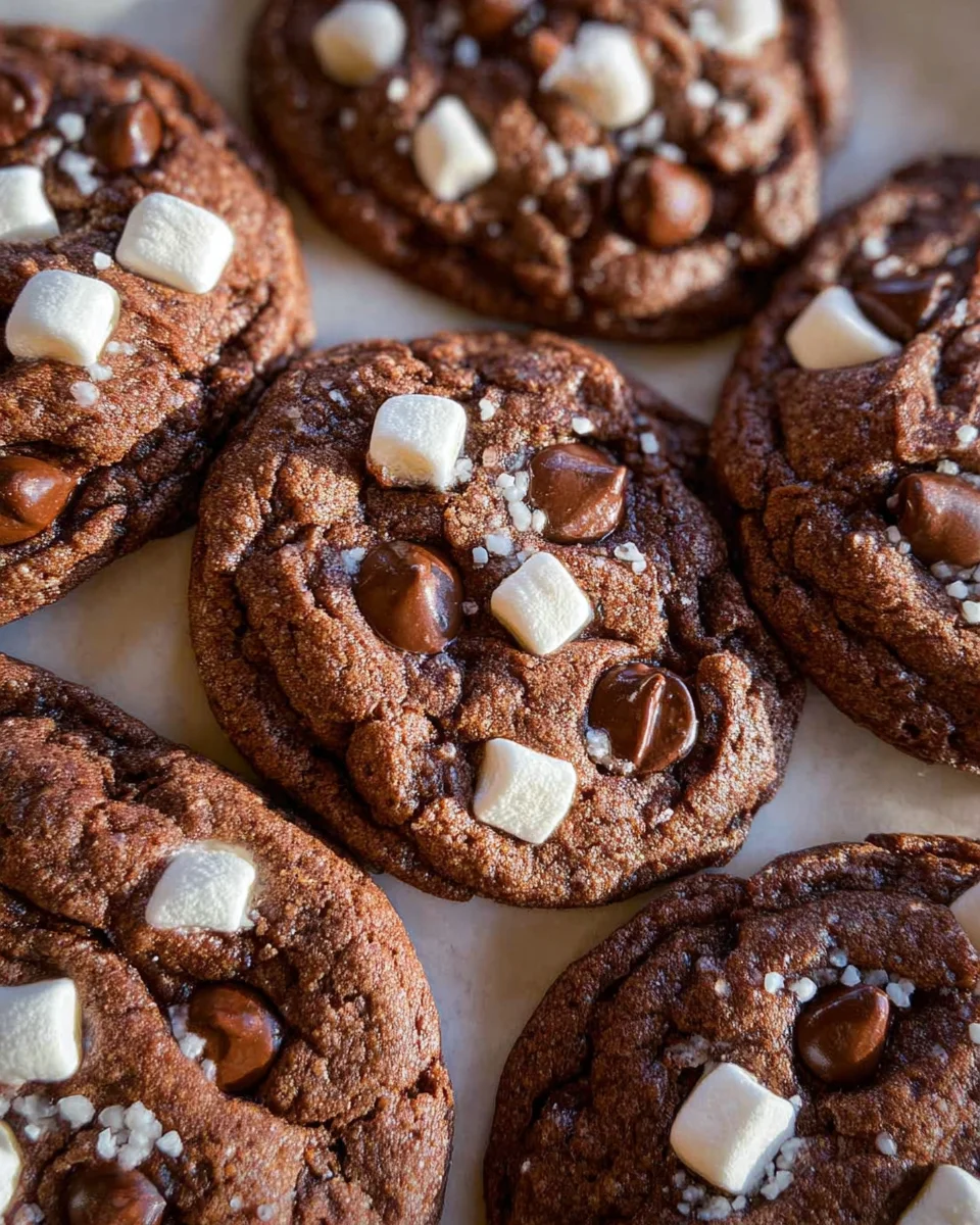 Hot Chocolate Cookies