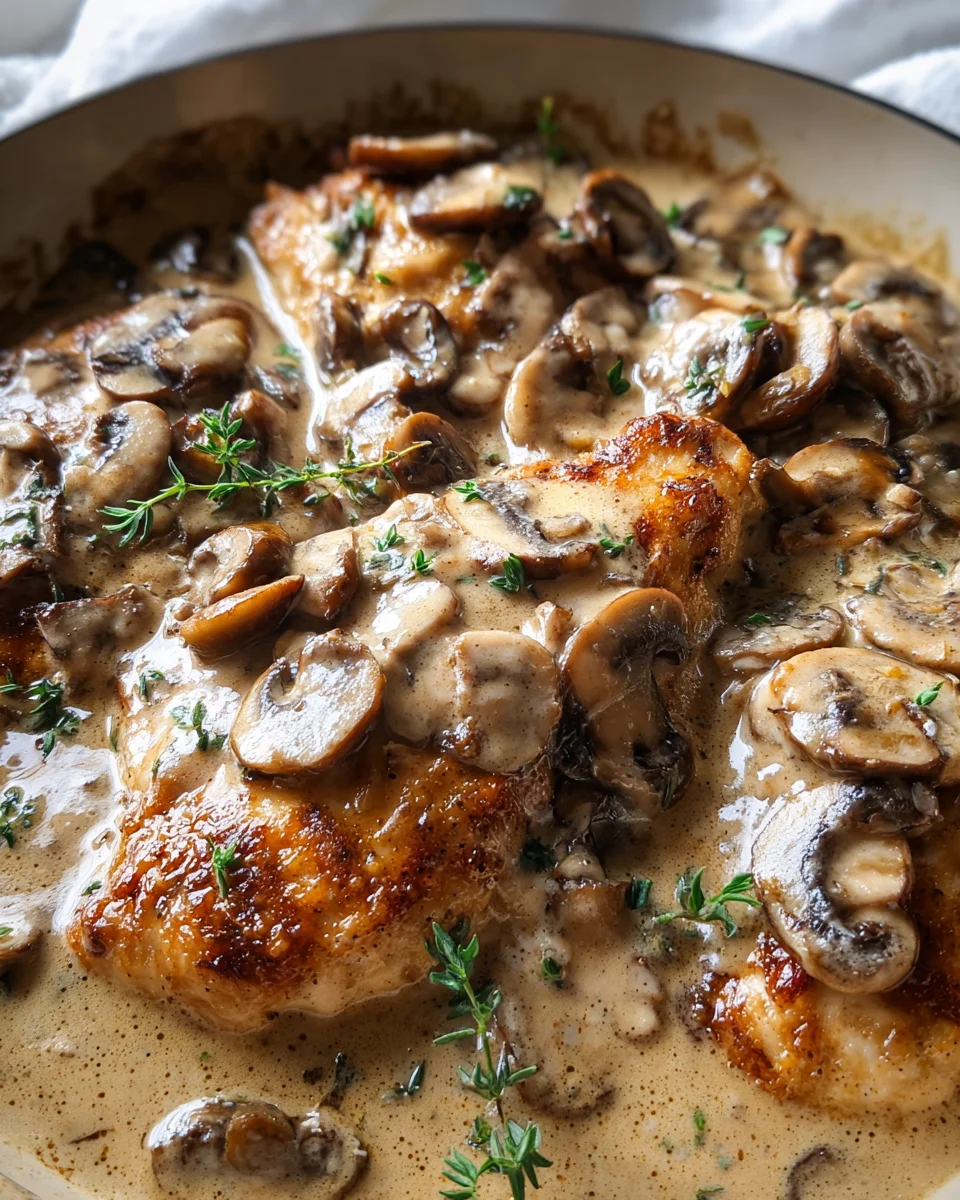 Mushroom Chicken