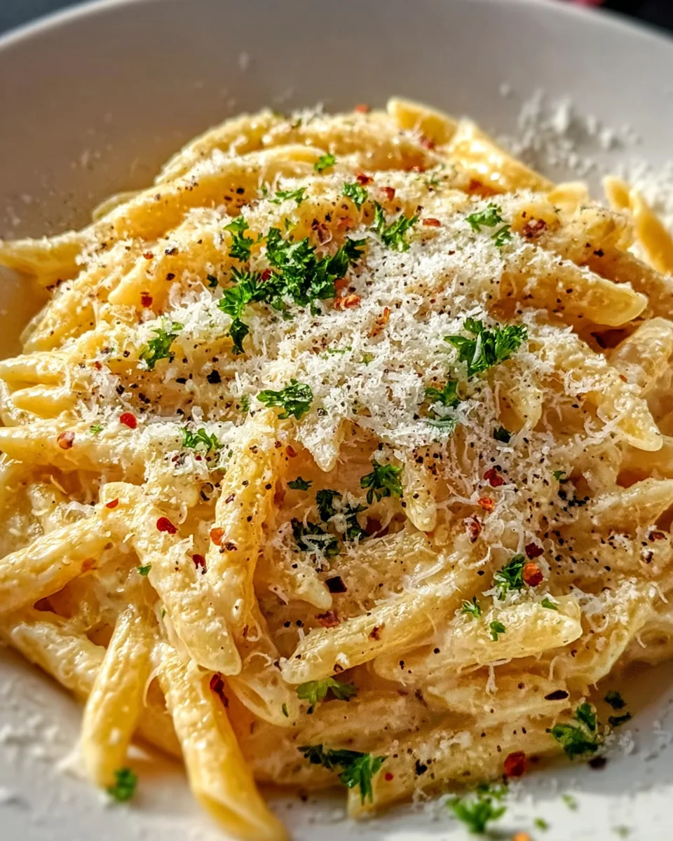 One Pot Creamy Garlic Pasta (Just 20 Minutes!) 20 One