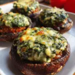 Portabella Veggie Burger Mushroom Melts