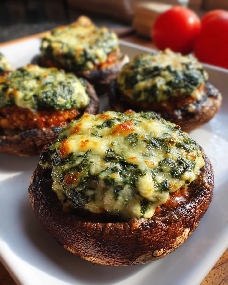 Portabella Veggie Burger Mushroom Melts