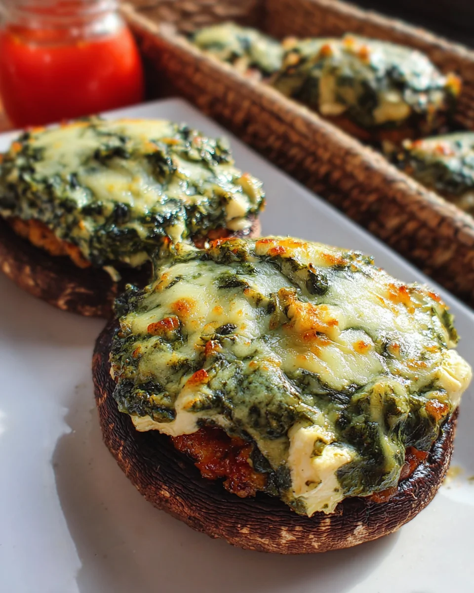 Portabella Veggie Burger Mushroom Melts 23 Portabella