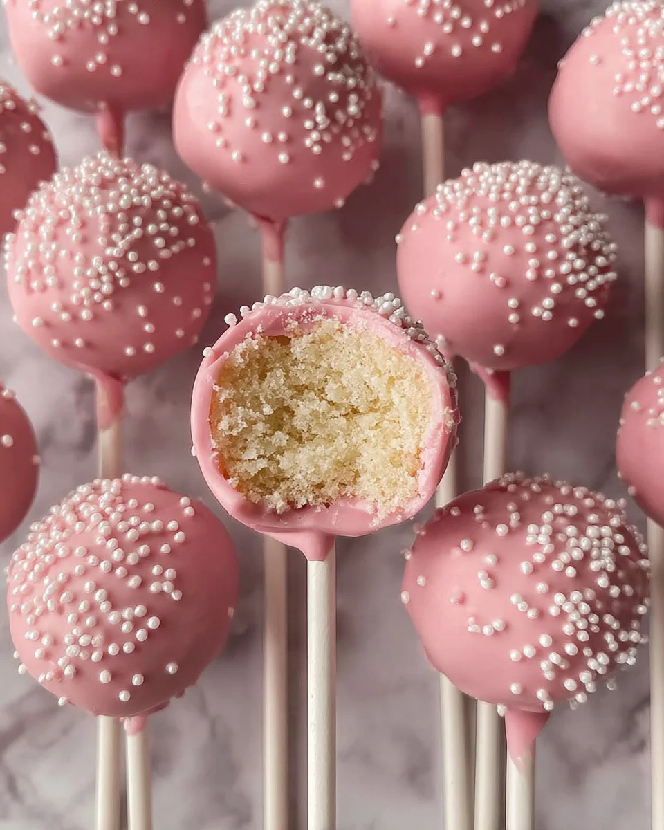 Starbucks Copycat Birthday Cake Pops