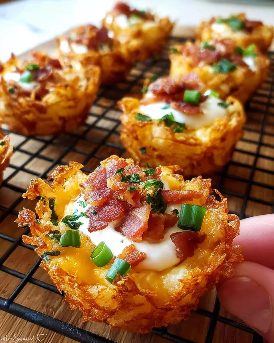Tater Tot Appetizer Cups 16 Tater