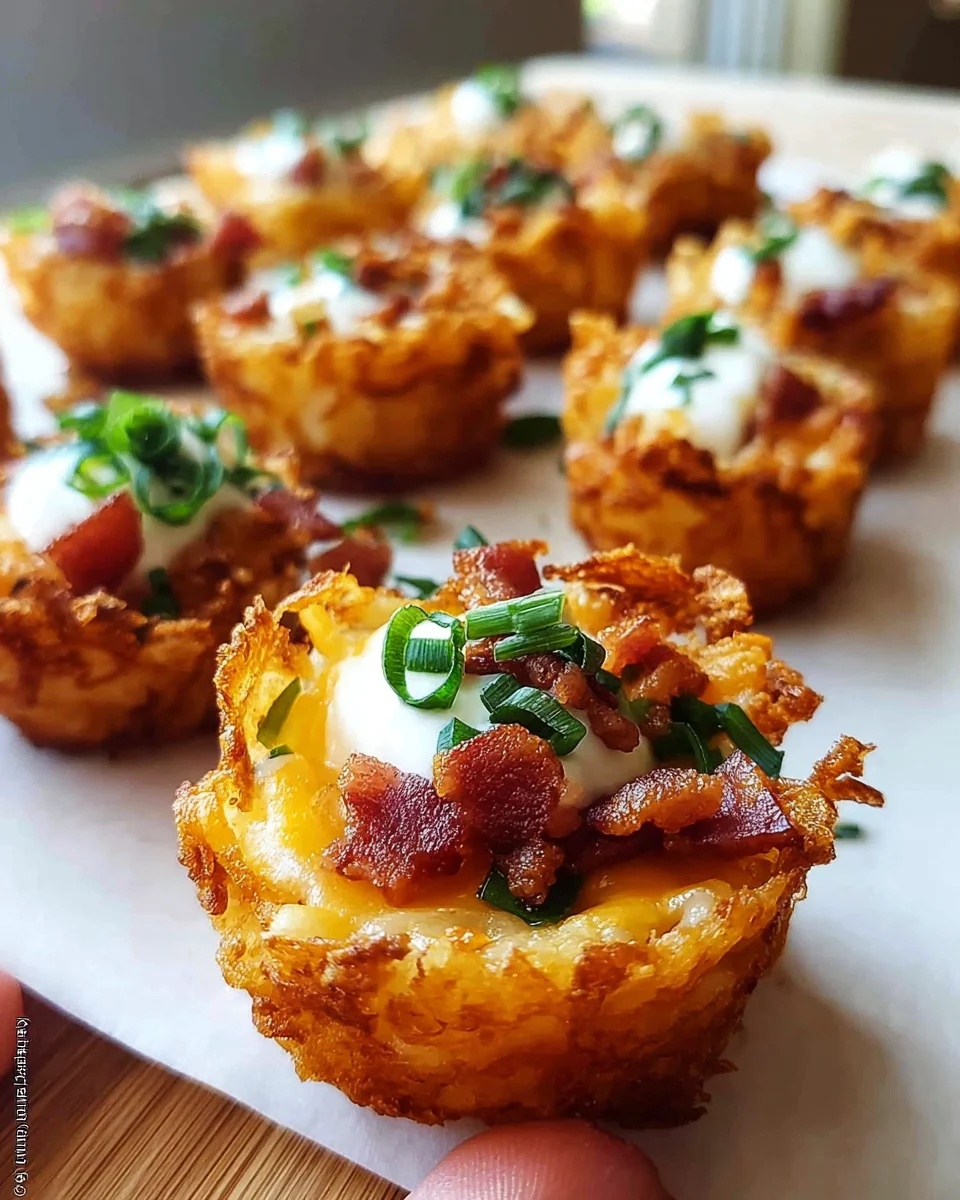 Tater Tot Appetizer Cups 17 Tater