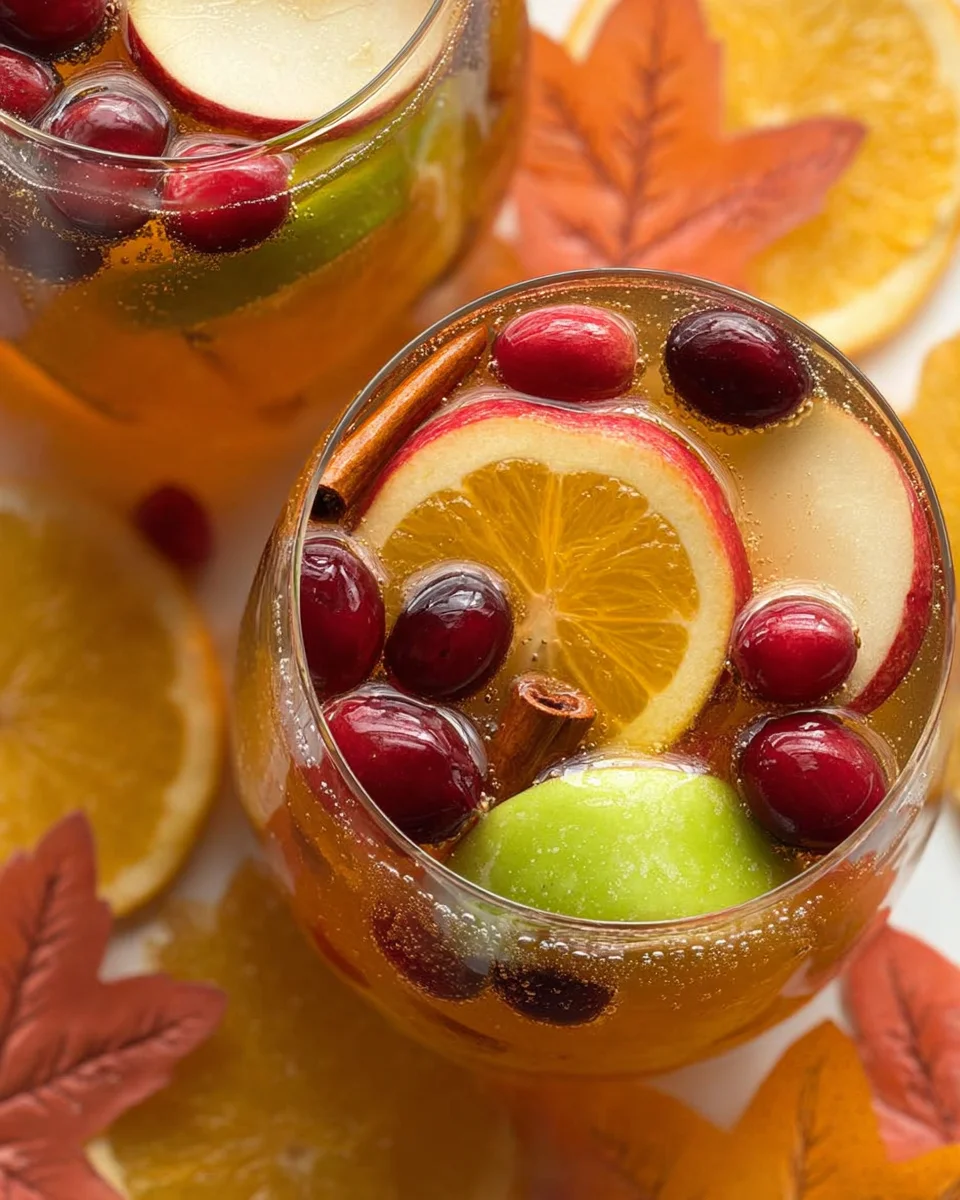 Thanksgiving Punch Recipe (with non alcoholic option!)