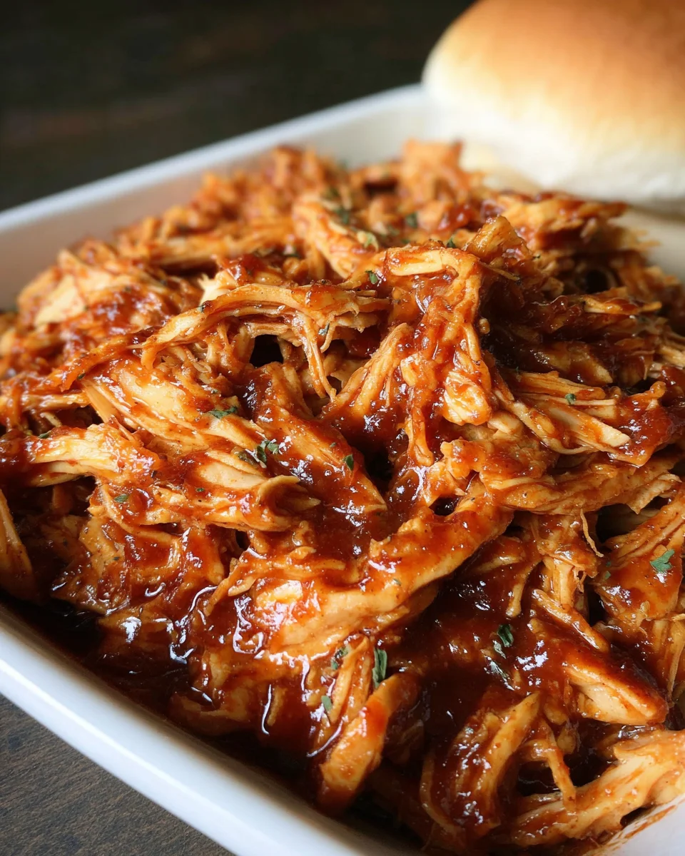 The Best Crockpot BBQ Chicken (Easy Pulled Chicken)