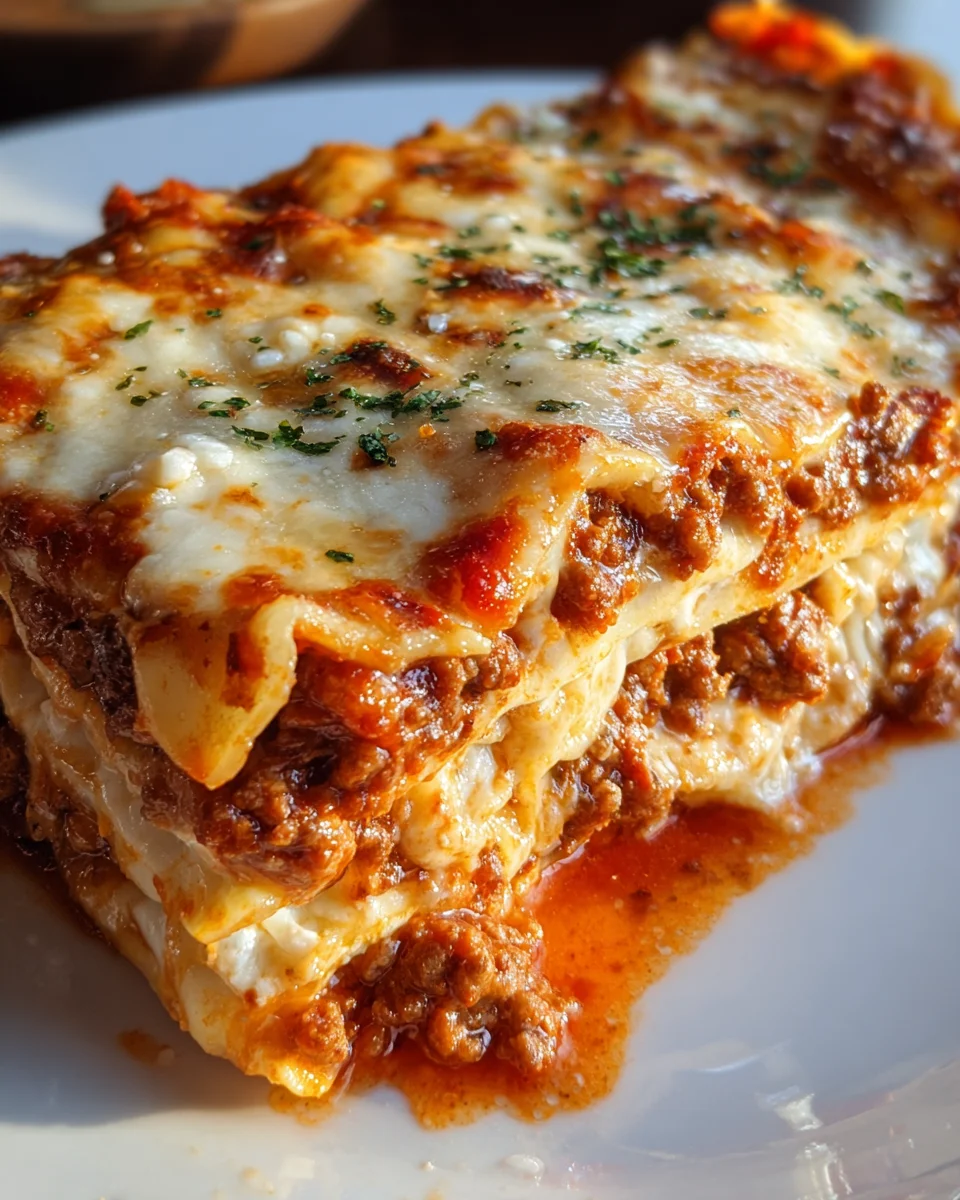 The Best Homemade Lasagna