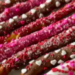 Valentine's Day Chocolate Covered Pretzels Recipe