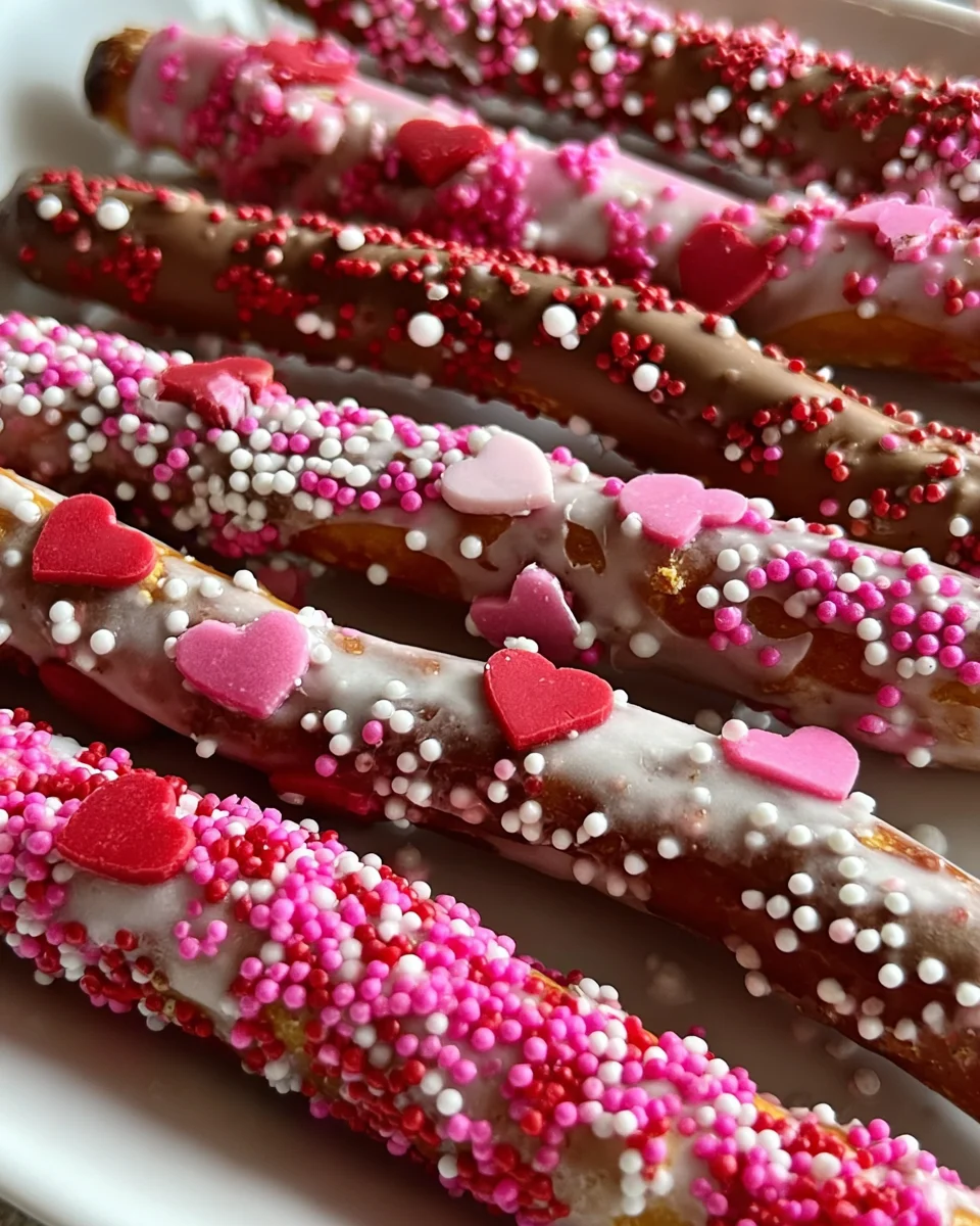 Valentine's Day Chocolate Covered Pretzels Recipe 18 Valentines Day Chocolate Covered Pretzels Recipe 2