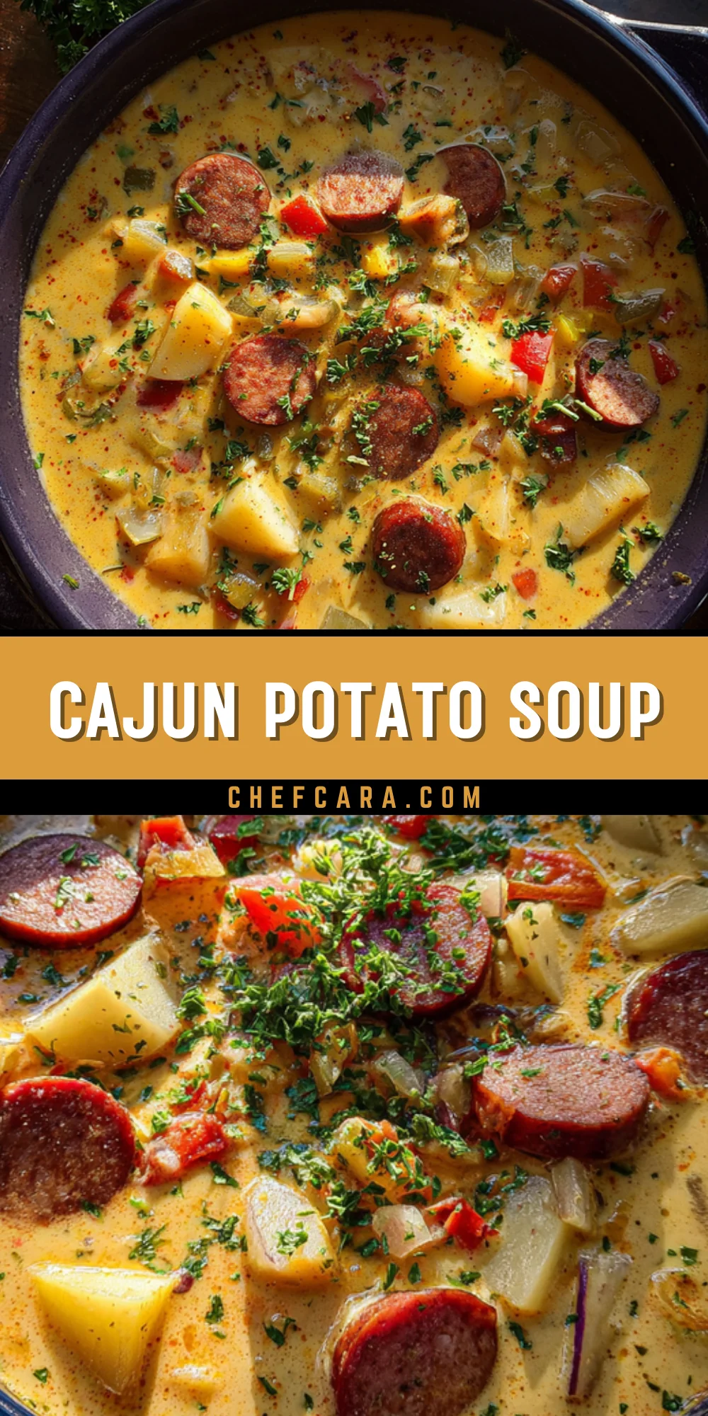 Cajun Potato Soup 21 Pinterest Hidden Image