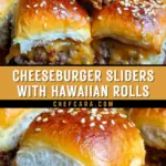 Cheeseburger Sliders with Hawaiian Rolls 20 Pinterest Hidden Image