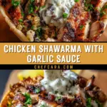 Chicken Shawarma with Garlic Sauce 24 Pinterest Hidden Image
