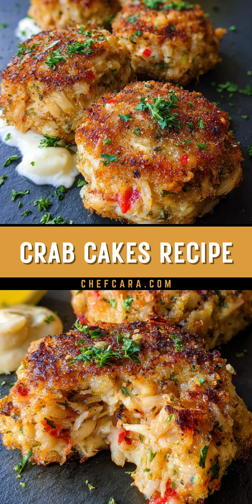 Crab Cakes Recipe 20 Pinterest Hidden Image