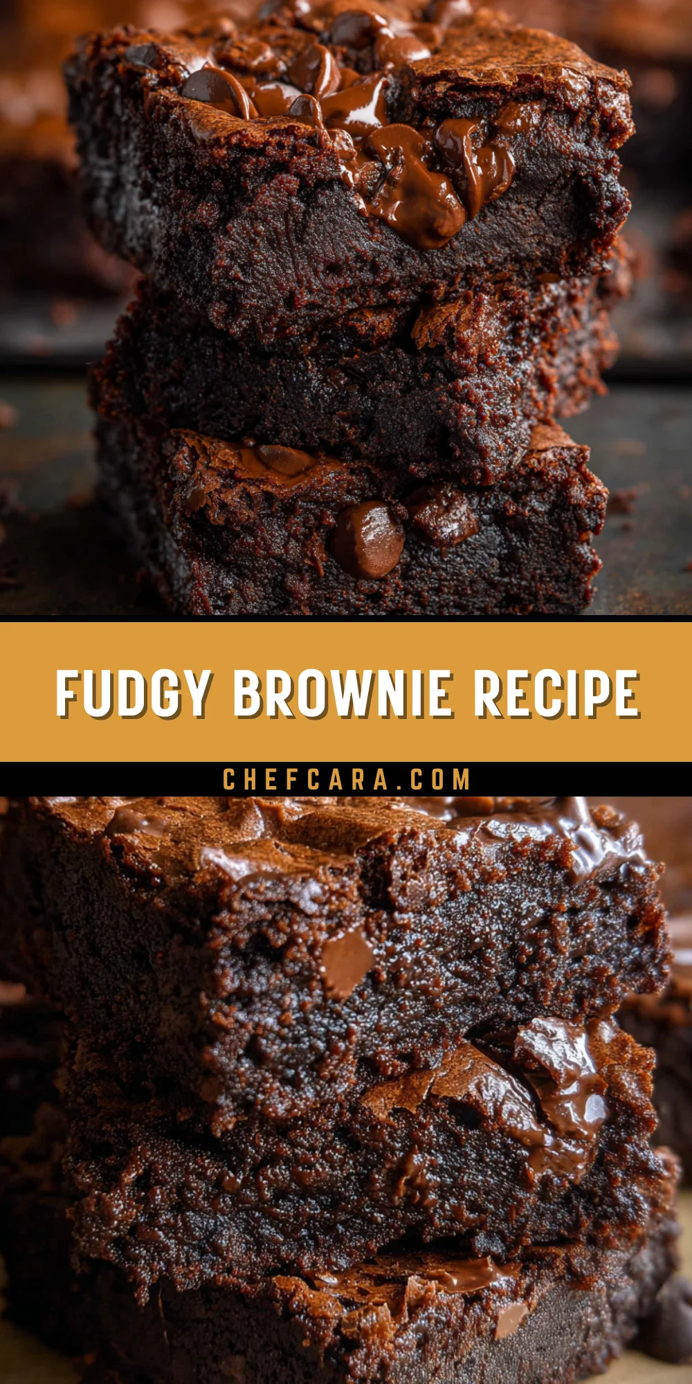 Fudgy Brownie Recipe 24 Pinterest Hidden Image