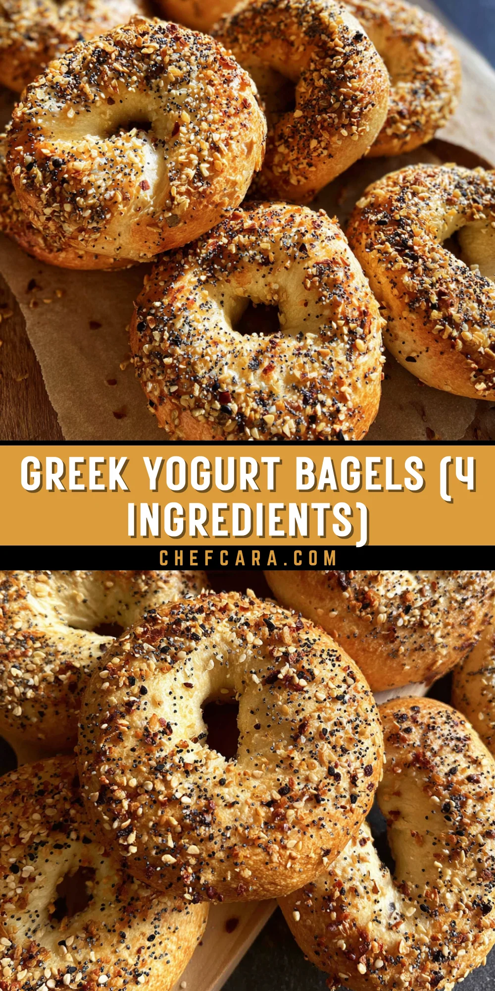 Greek Yogurt Bagels (4 Ingredients) 18 Pinterest Hidden Image