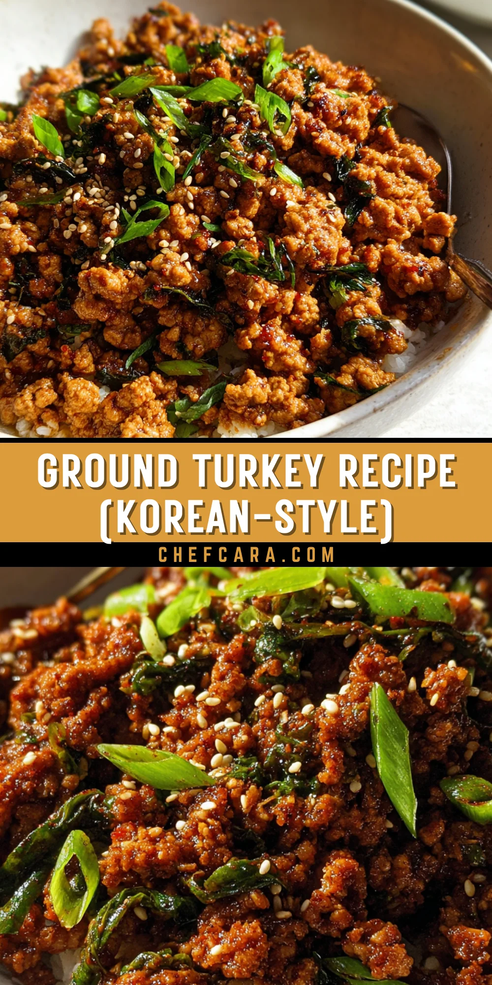 Ground Turkey Recipe (Korean-Style) 20 Pinterest Hidden Image