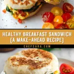 Healthy Breakfast Sandwich (A make-ahead recipe) 18 Pinterest Hidden Image