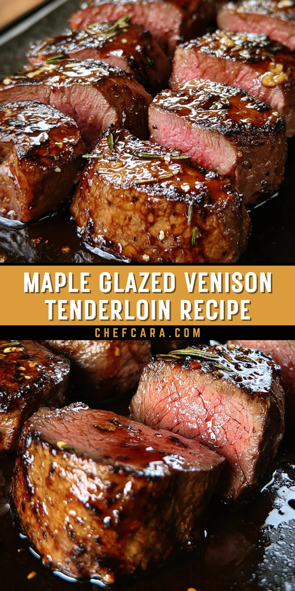 Maple Glazed Venison Tenderloin Recipe 19 Pinterest Hidden Image