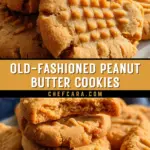 Old-Fashioned Peanut Butter Cookies 21 Pinterest Hidden Image