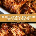 The Best Crockpot BBQ Chicken (Easy Pulled Chicken) 19 Pinterest Hidden Image